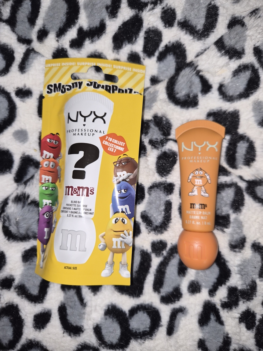 NYX Professional Makeup x M&M's Smushy Surprize Matte Lip Balm-Orange